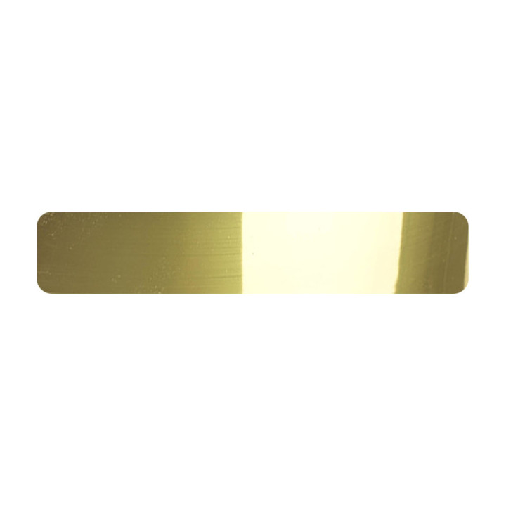 22*0.80 mm Parlak Altın (gold) Ayna Pvc Kenar Bandı
