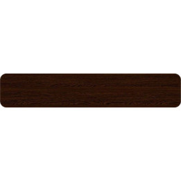 22*0.80 mm Yıldız Entegre VT-518 Wenge Pvc Kenar Bandı