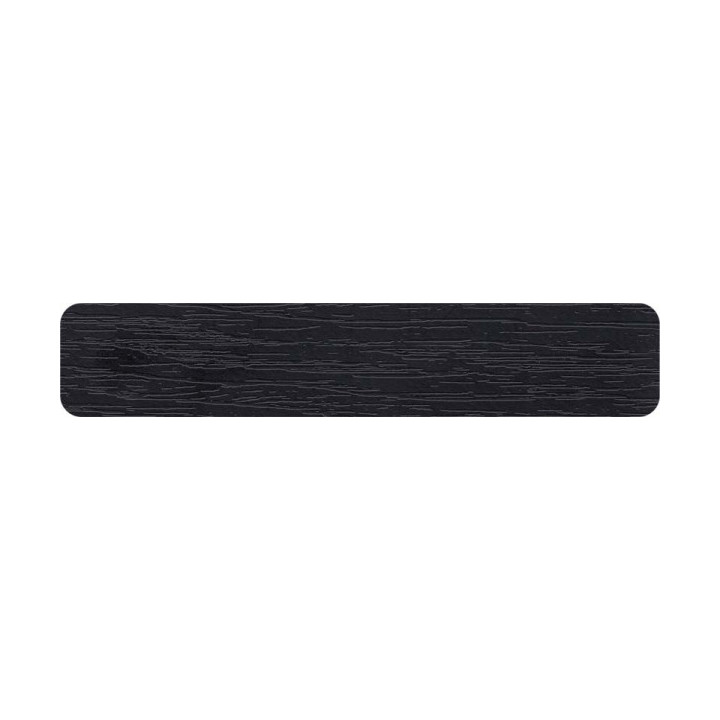22*040 mm Yıldız Ent. Registar Siyah Pvc Kenar Bandı